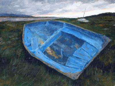 Landscapes - Well-Earned Rest Heswall - Oil On Canvas