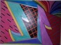 Wayne Anthony Sunter-Smith - Dreamwarp - Acrylic On Canvas