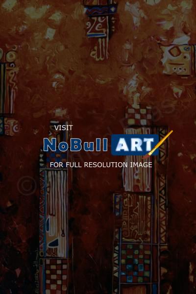 Abstract Artwork - Monagat - Acrylic