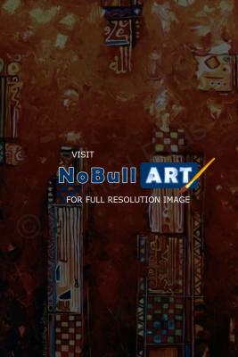 Abstract Artwork - Monagat - Acrylic