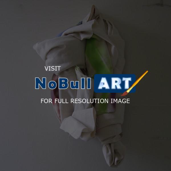 Abstract Painting - Jon Tsoi Master Of Blindfold-Inner Spirit Art Medicine Movem - Acrylic On Canvas