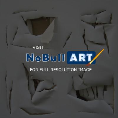 Abstract Painting - Jon Tsoi Master Of Blindfold-Inner Spirit Art Medicine Movem - Acrylic On Canvas