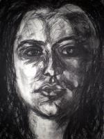 Portrait - Hills And Valleys - Charcoal