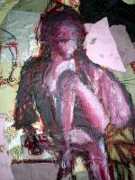 Figure - Rose - Mixed-Media