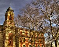 Hdr Art - Ellis Island Building - Digital