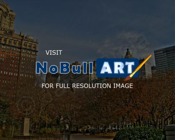 Hdr Art - Battery Park City - Digital