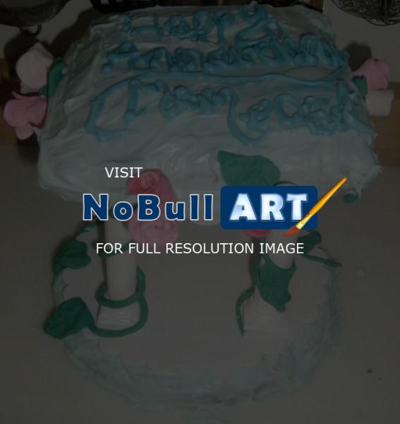 Cake Photos - Anniversary Cake - Digital Camera