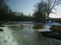 Winter Lake - Digital Camera Photography - By Nicole Larson, Nature Photography Artist