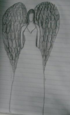 Drawings - Angel - Pencil And Paper