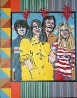 Woodstock - Mommas And The Poppas - Acrylic