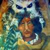 Medicine Man - Acrylics Paintings - By Terri Turrell, Native American Painting Artist