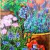 Summer Garden - Watercolour Paintings - By Richard Marshall, Landscape Painting Artist