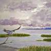 Northend Osprey - Watercolor Paintings - By Stanton Allaben, Impressionism Painting Artist
