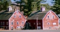 Two Red Barns - 35 Mm Film Photography - By Cj Johnson-H, Modern Impressionism Photography Artist