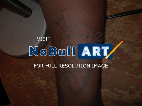 Tattoos - Skull - Inking