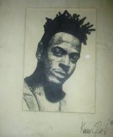 Dreads - Pen Drawings - By Kieron Reed, Hand Drawing Drawing Artist