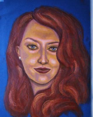 My Life - Chloe  Small - Oil Pastel