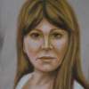 Davina  Nicholas - Oil Pastel Drawings - By Michael T, Expressionism Drawing Artist