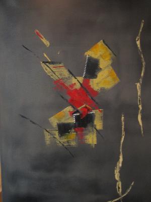 Abstract - Africa - Oil On Canvas