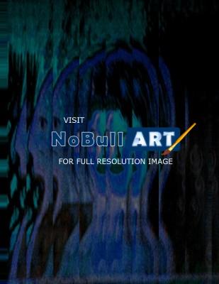 Digital Art - Blue Land - Digital Art