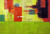 Morning - Mixed Medium Paintings - By Kim Heng Ko, Abstract Painting Artist