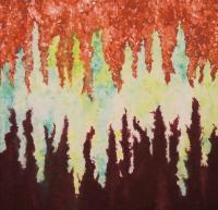 Burning - Acrylics Paintings - By Kim Heng Ko, Abstract Painting Artist