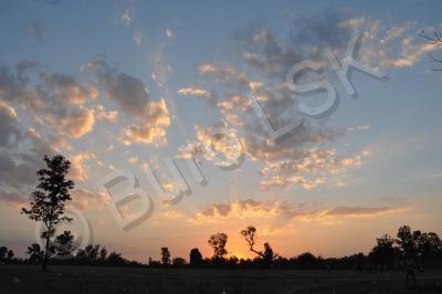 Landscapes - Sunset In Kanha - Nikon D90