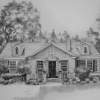 Southview Drive - Pen And Ink Drawings - By Richard Smith, Black And White Drawing Artist