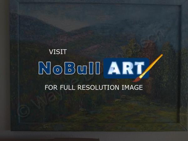 Landscape - Missouri Hills - Oil On Canvas