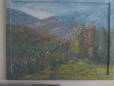 Landscape - Missouri Hills - Oil On Canvas