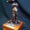 Tee Tyme - Claypaintwood And Golf Ball Sculptures - By Wayne Doornbosch, Whimsical Sculpture Artist
