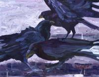 Miscellaneous - Taking Flight - Oil On Board