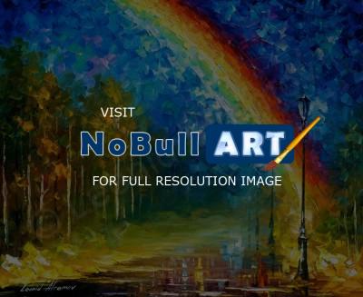 Landscapes - Rainbow  Oil Painting On Canvas - Oil