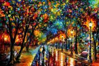 When Dreams Come True  Oil Painting On Canvas - Oil Paintings - By Leonid Afremov, Fine Art Painting Artist
