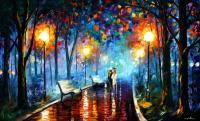 Misty Mood  Oil Painting On Canvas - Oil Paintings - By Leonid Afremov, Fine Art Painting Artist