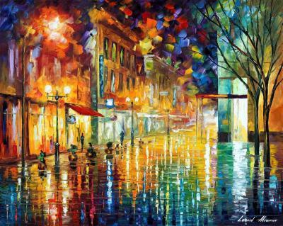 Landscapes - Scent Of Summer Rain  Oil Painting On Canvas - Oil