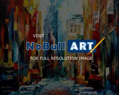 Classic Cityscapes - New York Early Morning  Oil Painting On Canvas - Oil
