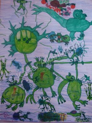 My World - Frogs - Markers