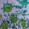 Frogs - Markers Drawings - By Kaser Albeloochi, Imagination Drawing Artist