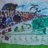 Three Elements - Markers Drawings - By Kaser Albeloochi, Imagination Drawing Artist