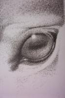 The Eye - Ink Drawings - By Giampiero Damanias, Ink Drawing Artist
