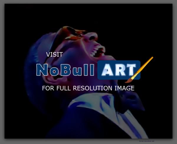 Digital Painting - Ray Charles - Digital Painting