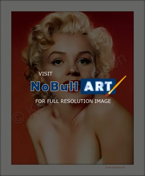 Digital Painting - Marilyn Monroe 5 - Digital Painting