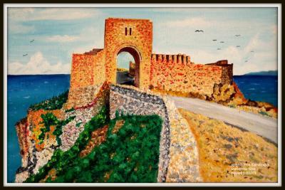 Painting - Kaliakra Fortress - Oil On Canavas