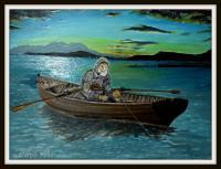 Painting - Old Man Sea - Oil On Canavas