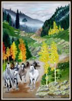 Free Horses - Oil On Canavas Paintings - By Plamen Stanchev, Oil On Canavas Painting Artist