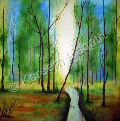 2010 Art Work - Nature - Oil Painting