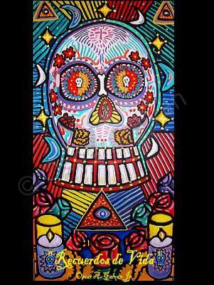 Dia De Los Muertos - Recuerdos De Vida - Acrylic