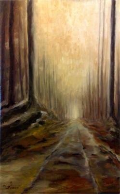 Oil - Last Walk - Canvas