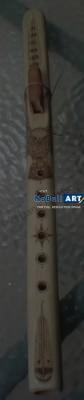 Musical Instruments - Native American Flute - Pyrography